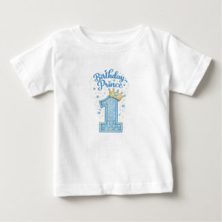 Camisa Principe 1 Aniversário