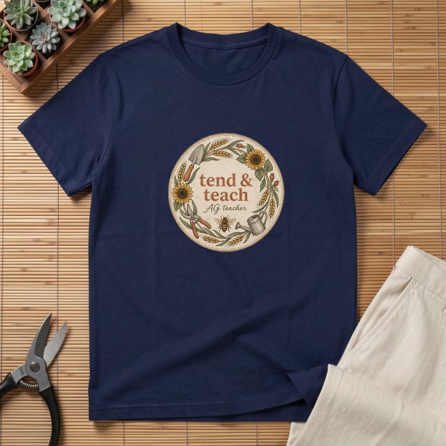 Camisa Professora AG Tend & Teach (Criador carregado)
