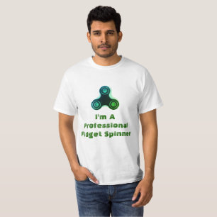 Camisa profissional do girador da inquietação