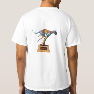 Camisa projetada para "Continuar em Movimento"