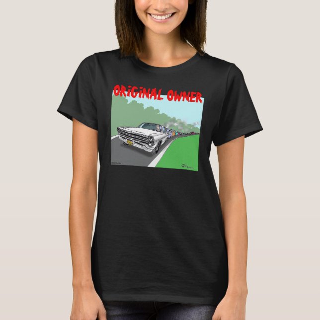 Camisa "Proprietária Original" Mulher Verde Weenii (Frente)