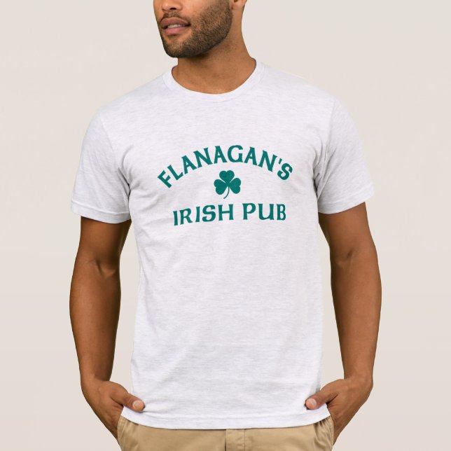 Camisa Pub Irlandesa de Flanagan (Frente)