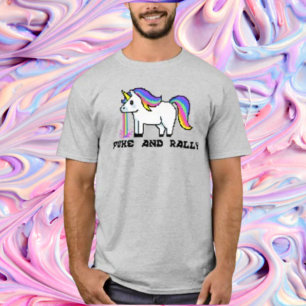 Camisa Puke & Rally Rainbow Unicorn   Pixel Party