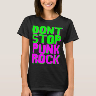 CAMISA PUNK ROCK NÃO PARE