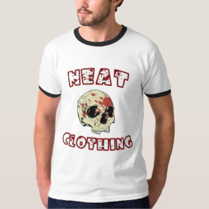 Camisa pura da campainha do crânio