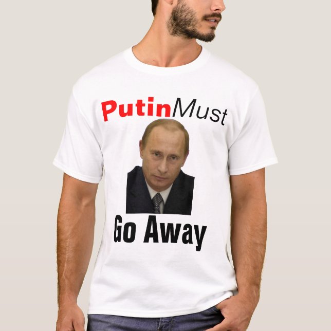 Camisa "Putin Tem Que Ir Embora" (Frente)