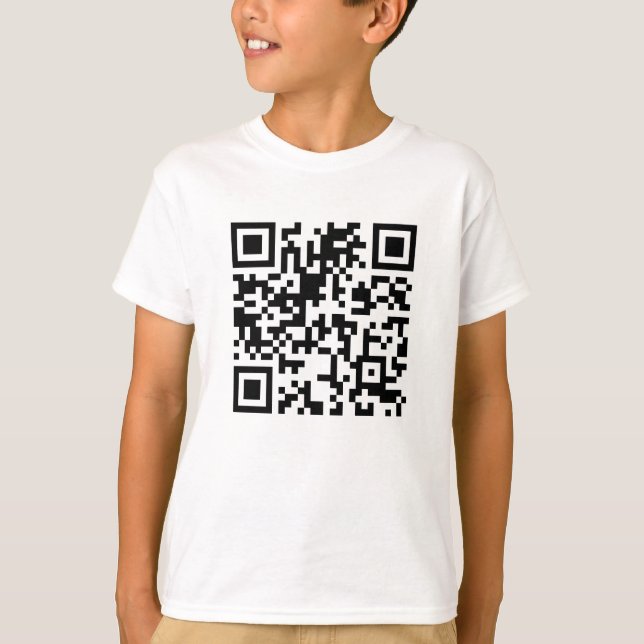 Camisa Qr-Code T Boys (Frente)