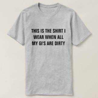 Camisa quando meu soldado for camisa suja