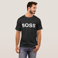 Camisa Que Diz Chefe