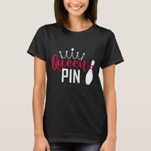 Camisa Queen Pin para Liga de Boliche para Jogador