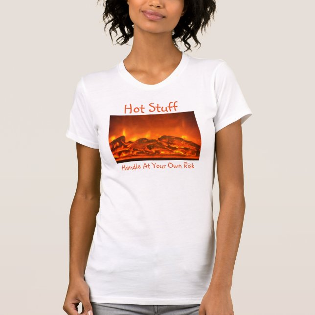 Camisa quente feminina (Frente)