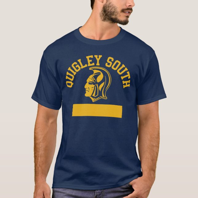 CAMISA QUIGLEY SOUTH SPARTANS LOGO .. PLACA DE NOM (Frente)