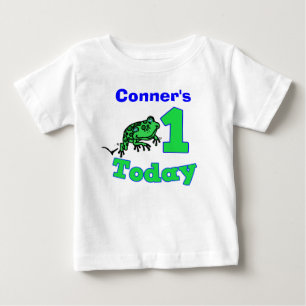 Camisa Rã de Primeiro Aniversário Personalizável