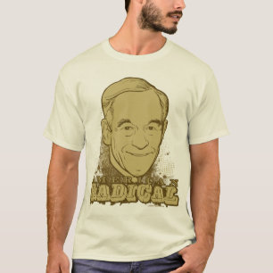 Camisa radical americana de Ron Paul