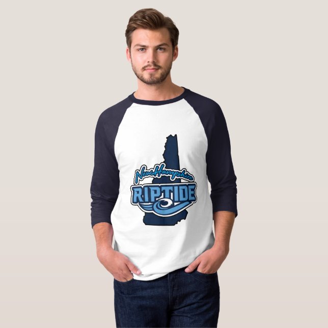 Camisa Raglan de uso masculino (Frente Completa)