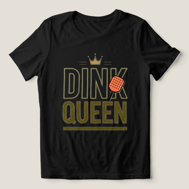 Camisa Rainha do Pickleball 👑🏓 | Blusa de Pickle (Design frontal)