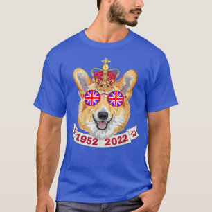 Camisa Rainha Platinum Jubilee, Queens Royal Corgi