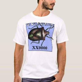 Camisa rastreável do inseto do viagem