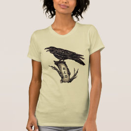 Camisa Raven/Crow Personalizada, Arte Original