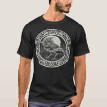 Camisa Raven Homem Garota Mulher camiseta camiseta