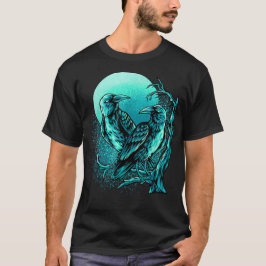 Camisa Raven Homem Garota Mulher camiseta camiseta
