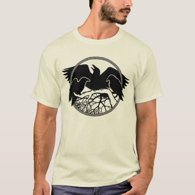 Camisa Raven T Camisa Raven Legal Crow (Frente)