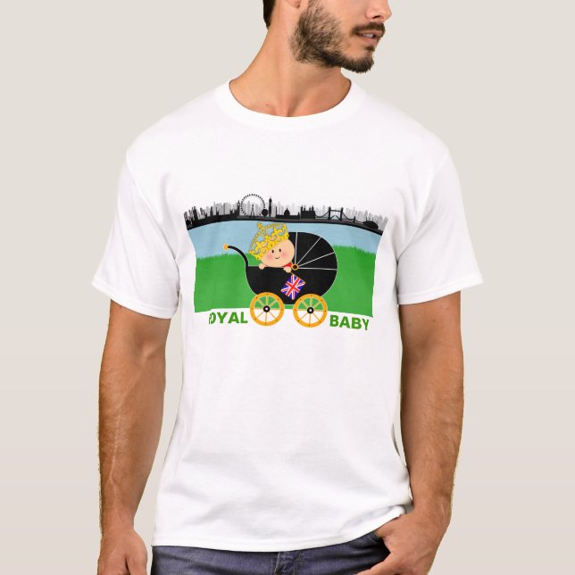 Camisa real do bebê (Frente)