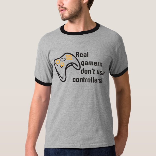 Camisa real dos Gamers (Frente)