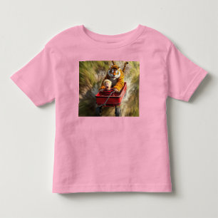 Camisa Realista de Calvin e Hobbes para Bebês