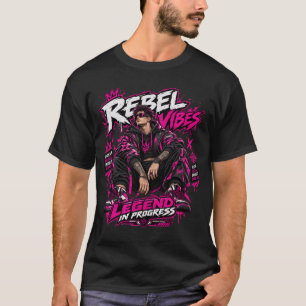 Camisa Rebel Vibes Urban Streetwear, Lenda em Prog