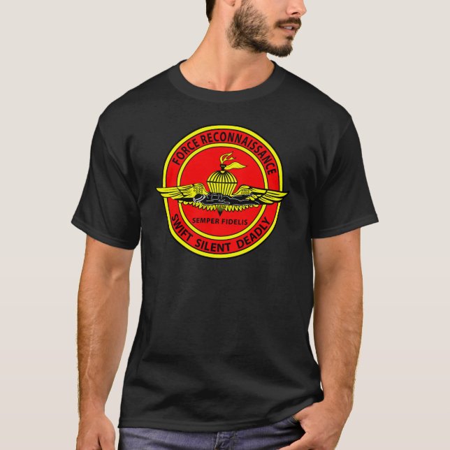 Camisa Recon da força T (Frente)
