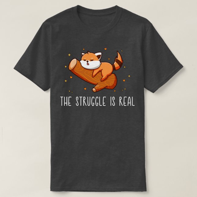 Camisa Red Panda Lover4 (Frente do Design)