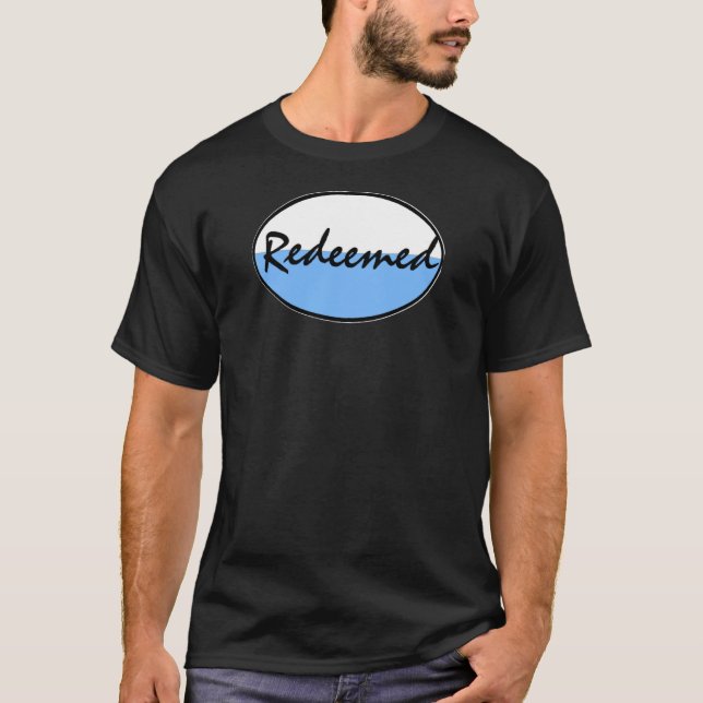 Camisa "Redeemed" do baptismo (Frente)