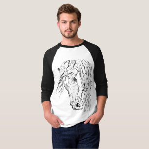 Camisa Regata Masculina Desenho Artístico de Caval