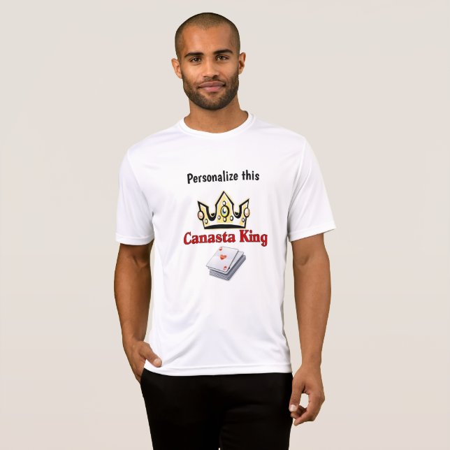 Camisa Rei Canasta Personalizada (Frente Completa)