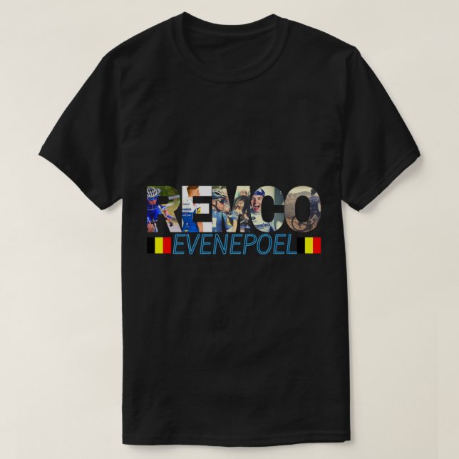 camisa remco evenepoel (Frente do Design)