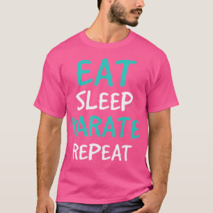 Camisa Repetida De Karate Do Sono - Camisa De Kara