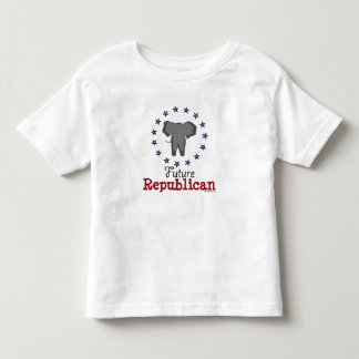 Camisa republicana futura da criança T do elefante