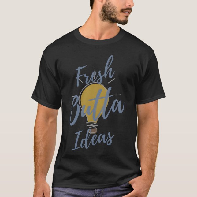 Camisa retrô anos 80 Fresh Outta Ideas (Frente)