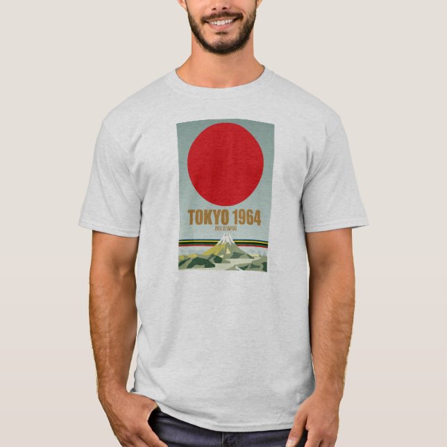 Camisa retro de Tokyo '64 T (Frente)