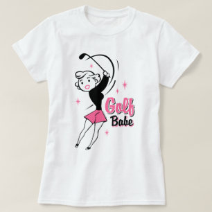 Camisa retro do borracho do golfe
