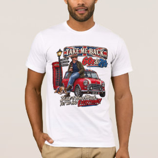 Camisa retrô dos anos 60 e 70 Rake Me Back