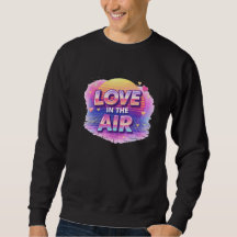 Camisa Retro dos Anos 80 Love In The Air Amante d