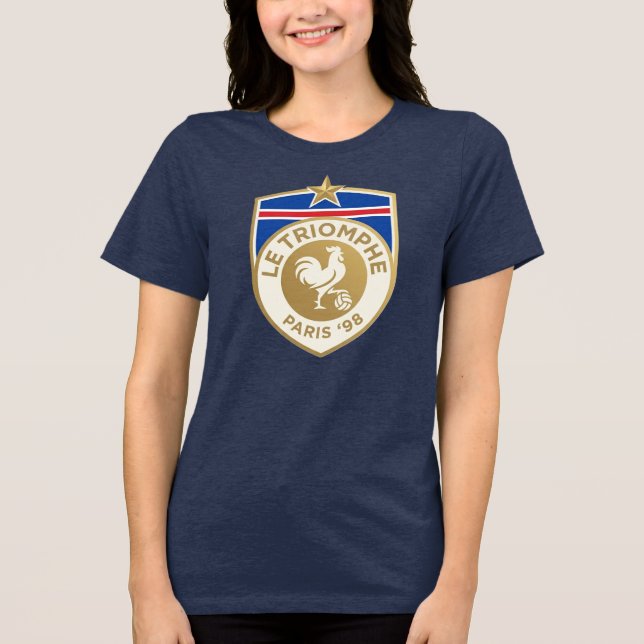 Camisa Retro França Copa do Mundo 1998 (Frente)