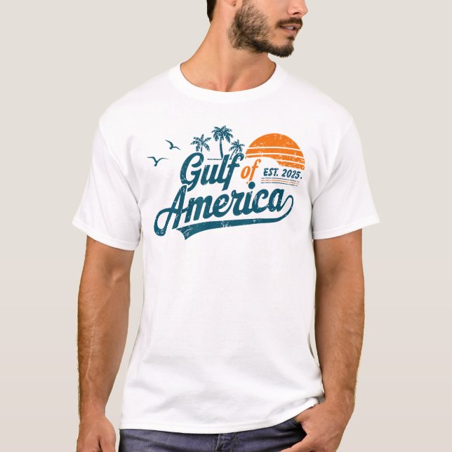Camisa Retro Golfo da América no Leste de 2025 (Frente)