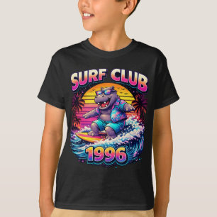 Camisa Retro Neon Surf Hippo – Surf Club 1996 Vapo