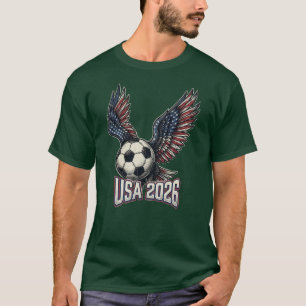 Camisa Retro USA Soccer 2026 Eagle Wings