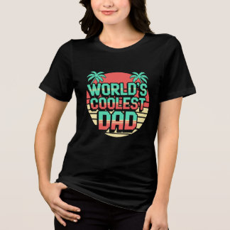 Camisa Retro Vintage 'Pai Mais Legal do Mundo'