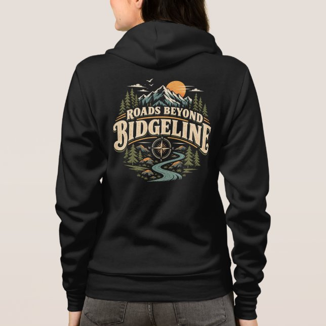 Camisa Roads Beyond Ridgeline Mountain Adventure (Verso)