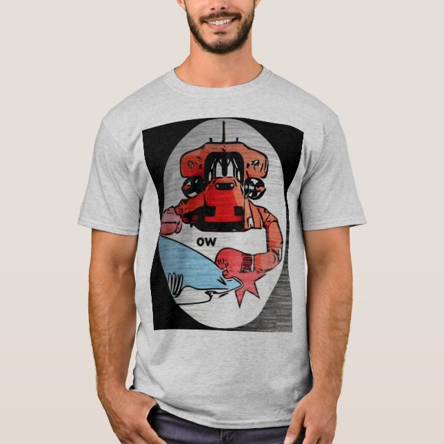 Camisa Robô de Tubarão (Frente)